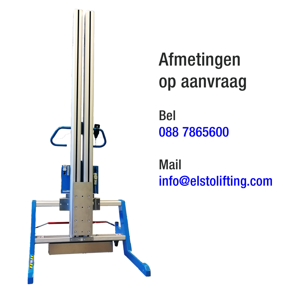 Maatschets Pronomic Bären hefwagen type 325P-ST+0000+000+0622-SS met hefslag 1175mm - lengte mm - breedte mm - uitvoering Standaard en afwerking RVS